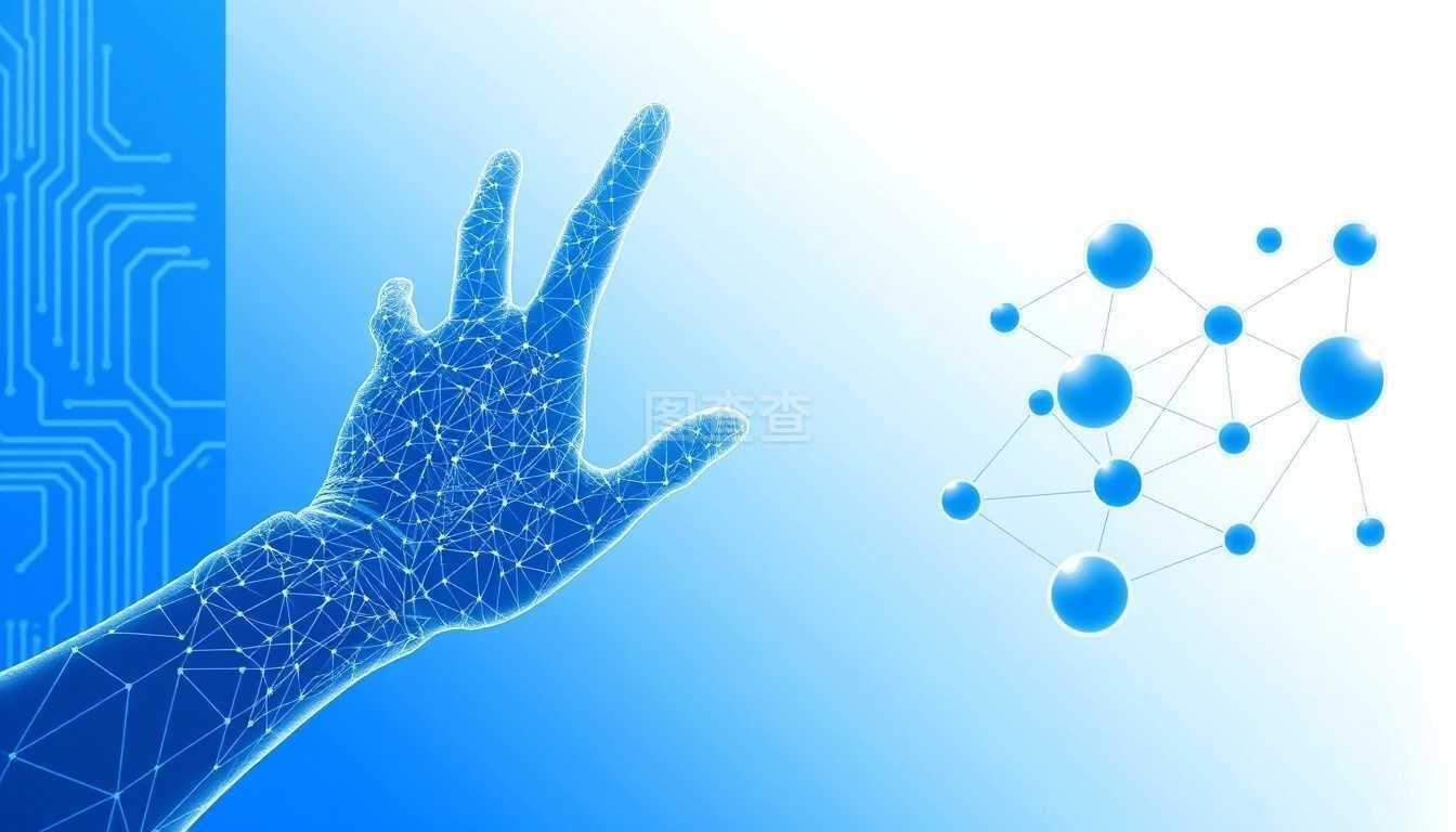 藍色科技圖片